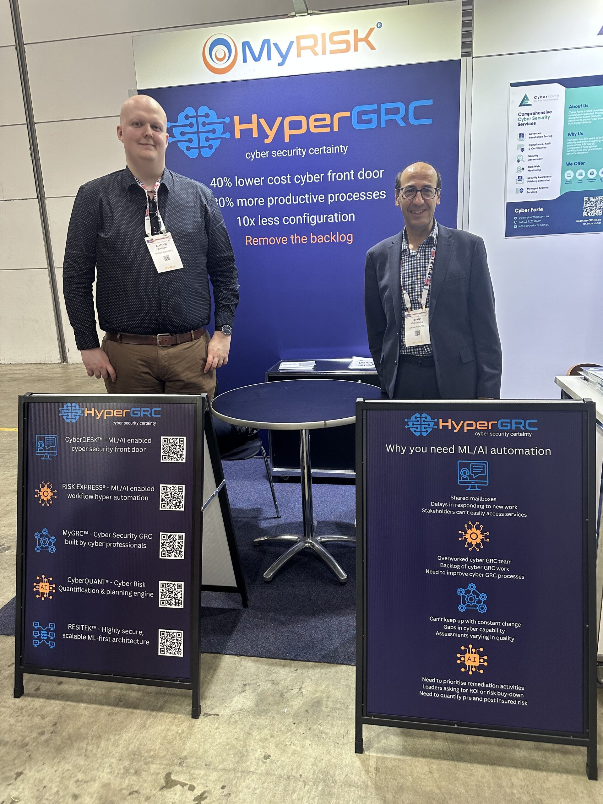 HyperGRC™ showcased at CyberCON 2023 | HyperGRC™ | Cyber Security GRC